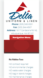 Mobile Screenshot of deltalinensupply.com